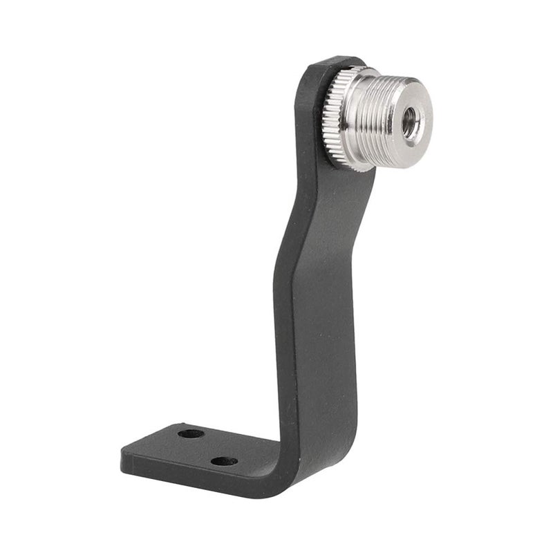 CAMVATE Microphone Screw Adapter 5/8'' Male To 1/4'' Female With Right Angle Type Pedestal Wall/Table/Ceiling Mount - 2326 - Image 1